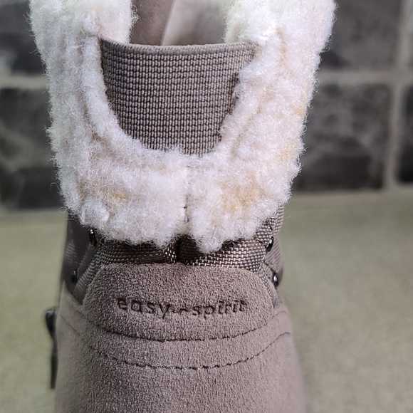 EASY SPIRIT 7 1/2 W Short Boots tan and cream - Picture 10 of 16